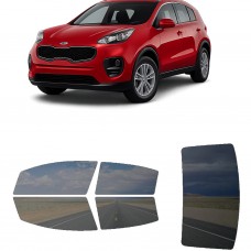 לרכב Kia Sportage 2017 ציפוי חלונות שחורים רב פעמי סיליקון לחלונות קדמיים, אחוריים ולחלון האחורי