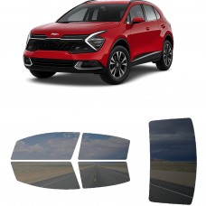 לרכב Kia Sportage 2023 ציפוי חלונות שחורים רב פעמי סיליקון לחלונות קדמיים, אחוריים ולחלון האחורי