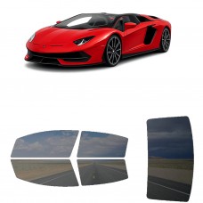 לרכב Lamborghini Aventador Roadster LP 780-4 ULTIMAE 2022 ציפוי חלונות שחורים רב פעמי סיליקון לחלונות קדמיים, אחוריים ולחלון האחורי