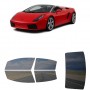 לרכב Lamborghini Gallardo Spyder Two-doorConvertible 2003 ציפוי חלונות שחורים רב פעמי סיליקון לחלונות קדמיים, אחוריים ולחלון האחורי