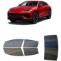לרכב Lamborghini Urus 2023 ציפוי חלונות שחורים רב פעמי סיליקון לחלונות קדמיים, אחוריים ולחלון האחורי