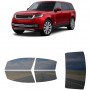 לרכב Land Rover range rover long axis 2023 ציפוי חלונות שחורים רב פעמי סיליקון לחלונות קדמיים, אחוריים ולחלון האחורי