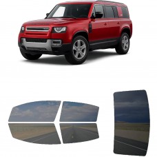 לרכב Land Rover Defender 130 SUV 2023 ציפוי חלונות שחורים רב פעמי סיליקון לחלונות קדמיים, אחוריים ולחלון האחורי