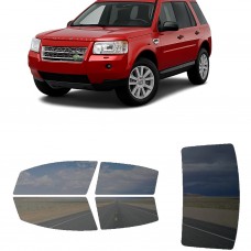 לרכב Land Rover LR2 SUV 2007 ציפוי חלונות שחורים רב פעמי סיליקון לחלונות קדמיים, אחוריים ולחלון האחורי