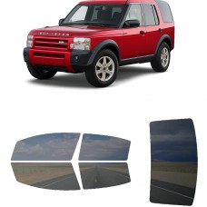 לרכב Land Rover LR3 SUV 2005 ציפוי חלונות שחורים רב פעמי סיליקון לחלונות קדמיים, אחוריים ולחלון האחורי