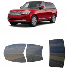 לרכב Land Rover Range Rover Long Wheel Base L405 SUV 2013 ציפוי חלונות שחורים רב פעמי סיליקון לחלונות קדמיים, אחוריים ולחלון האחורי
