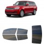 לרכב Land Rover Range Rover Long Wheel Base L405 SUV 2013 ציפוי חלונות שחורים רב פעמי סיליקון לחלונות קדמיים, אחוריים ולחלון האחורי