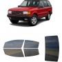 לרכב Land Rover Range Rover SUV 1995 ציפוי חלונות שחורים רב פעמי סיליקון לחלונות קדמיים, אחוריים ולחלון האחורי