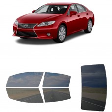 לרכב Lexus ES 2013 ציפוי חלונות שחורים רב פעמי סיליקון לחלונות קדמיים, אחוריים ולחלון האחורי