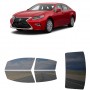 לרכב Lexus ES 2018 ציפוי חלונות שחורים רב פעמי סיליקון לחלונות קדמיים, אחוריים ולחלון האחורי