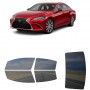 לרכב Lexus ES 2023 ציפוי חלונות שחורים רב פעמי סיליקון לחלונות קדמיים, אחוריים ולחלון האחורי