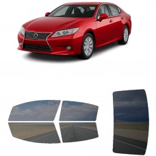 לרכב Lexus ES Sedan 2013 ציפוי חלונות שחורים רב פעמי סיליקון לחלונות קדמיים, אחוריים ולחלון האחורי