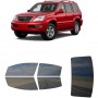 לרכב Lexus GX SUV 2003 ציפוי חלונות שחורים רב פעמי סיליקון לחלונות קדמיים, אחוריים ולחלון האחורי