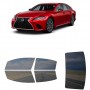 לרכב Lexus LS 2018 ציפוי חלונות שחורים רב פעמי סיליקון לחלונות קדמיים, אחוריים ולחלון האחורי
