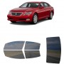 לרכב Lexus LS Sedan 2007 ציפוי חלונות שחורים רב פעמי סיליקון לחלונות קדמיים, אחוריים ולחלון האחורי