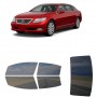 לרכב Lexus LS-LWB Sedan 2007 ציפוי חלונות שחורים רב פעמי סיליקון לחלונות קדמיים, אחוריים ולחלון האחורי