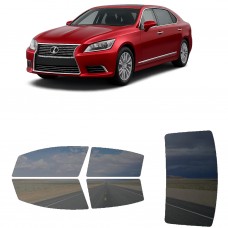 לרכב Lexus LS-LWB Sedan 2013 ציפוי חלונות שחורים רב פעמי סיליקון לחלונות קדמיים, אחוריים ולחלון האחורי