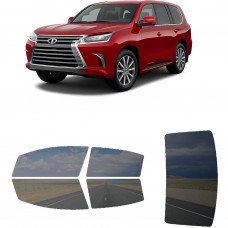 לרכב Lexus LX 2016 ציפוי חלונות שחורים רב פעמי סיליקון לחלונות קדמיים, אחוריים ולחלון האחורי