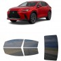 לרכב Lexus NX 2021 ציפוי חלונות שחורים רב פעמי סיליקון לחלונות קדמיים, אחוריים ולחלון האחורי