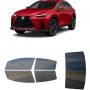 לרכב Lexus NX 2022 ציפוי חלונות שחורים רב פעמי סיליקון לחלונות קדמיים, אחוריים ולחלון האחורי