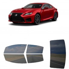 לרכב Lexus RCF 2022 ציפוי חלונות שחורים רב פעמי סיליקון לחלונות קדמיים, אחוריים ולחלון האחורי