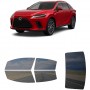 לרכב Lexus RX 2023 ציפוי חלונות שחורים רב פעמי סיליקון לחלונות קדמיים, אחוריים ולחלון האחורי