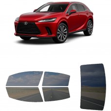 לרכב Lexus RX SUV 2023 ציפוי חלונות שחורים רב פעמי סיליקון לחלונות קדמיים, אחוריים ולחלון האחורי