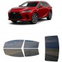 לרכב Lexus RX SUV 2023 ציפוי חלונות שחורים רב פעמי סיליקון לחלונות קדמיים, אחוריים ולחלון האחורי