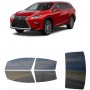 לרכב Lexus RXL SUV 2018 ציפוי חלונות שחורים רב פעמי סיליקון לחלונות קדמיים, אחוריים ולחלון האחורי