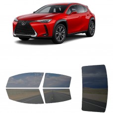 לרכב Lexus UX 2019 ציפוי חלונות שחורים רב פעמי סיליקון לחלונות קדמיים, אחוריים ולחלון האחורי