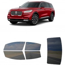 לרכב Lincoln Aviator 2020 ציפוי חלונות שחורים רב פעמי סיליקון לחלונות קדמיים, אחוריים ולחלון האחורי