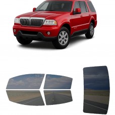 לרכב Lincoln Aviator SUV 2003 ציפוי חלונות שחורים רב פעמי סיליקון לחלונות קדמיים, אחוריים ולחלון האחורי
