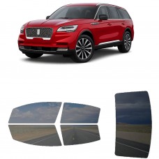 לרכב Lincoln Aviator SUV 2020 ציפוי חלונות שחורים רב פעמי סיליקון לחלונות קדמיים, אחוריים ולחלון האחורי