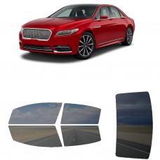לרכב Lincoln Continental 2019 ציפוי חלונות שחורים רב פעמי סיליקון לחלונות קדמיים, אחוריים ולחלון האחורי