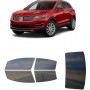 לרכב Lincoln MKC SUV 2015 ציפוי חלונות שחורים רב פעמי סיליקון לחלונות קדמיים, אחוריים ולחלון האחורי