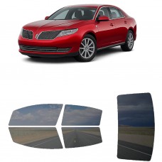 לרכב Lincoln MKS Sedan 2019 ציפוי חלונות שחורים רב פעמי סיליקון לחלונות קדמיים, אחוריים ולחלון האחורי