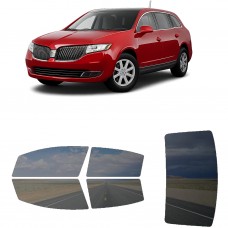 לרכב Lincoln MKT SUV 2010 ציפוי חלונות שחורים רב פעמי סיליקון לחלונות קדמיים, אחוריים ולחלון האחורי