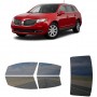 לרכב Lincoln MKT SUV 2010 ציפוי חלונות שחורים רב פעמי סיליקון לחלונות קדמיים, אחוריים ולחלון האחורי