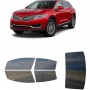 לרכב Lincoln MKX 2016 ציפוי חלונות שחורים רב פעמי סיליקון לחלונות קדמיים, אחוריים ולחלון האחורי
