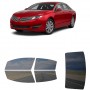 לרכב Lincoln MKZ 2015 ציפוי חלונות שחורים רב פעמי סיליקון לחלונות קדמיים, אחוריים ולחלון האחורי