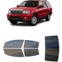 לרכב Lincoln Navigator SUV 2003 ציפוי חלונות שחורים רב פעמי סיליקון לחלונות קדמיים, אחוריים ולחלון האחורי