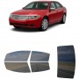 לרכב Lincoln Zephyr Sedan 2006 ציפוי חלונות שחורים רב פעמי סיליקון לחלונות קדמיים, אחוריים ולחלון האחורי