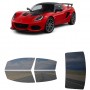 לרכב Lotus Elise Cup 250 Final Edition 2022 ציפוי חלונות שחורים רב פעמי סיליקון לחלונות קדמיים, אחוריים ולחלון האחורי