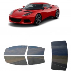 לרכב Lotus Evora 2017 ציפוי חלונות שחורים רב פעמי סיליקון לחלונות קדמיים, אחוריים ולחלון האחורי