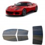 לרכב Lotus Evora 2017 ציפוי חלונות שחורים רב פעמי סיליקון לחלונות קדמיים, אחוריים ולחלון האחורי