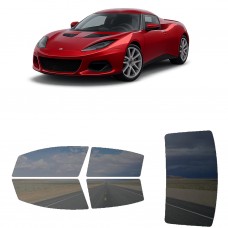 לרכב Lotus Evora 2020 ציפוי חלונות שחורים רב פעמי סיליקון לחלונות קדמיים, אחוריים ולחלון האחורי