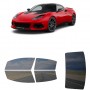 לרכב Lotus Evora GT410 2022 ציפוי חלונות שחורים רב פעמי סיליקון לחלונות קדמיים, אחוריים ולחלון האחורי