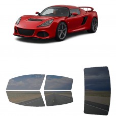 לרכב Lotus Exige 2022 ציפוי חלונות שחורים רב פעמי סיליקון לחלונות קדמיים, אחוריים ולחלון האחורי
