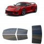 לרכב Lotus Exige 2022 ציפוי חלונות שחורים רב פעמי סיליקון לחלונות קדמיים, אחוריים ולחלון האחורי