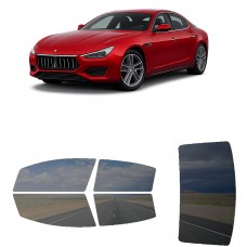 לרכב Maserati Geberit 2021 ציפוי חלונות שחורים רב פעמי סיליקון לחלונות קדמיים, אחוריים ולחלון האחורי